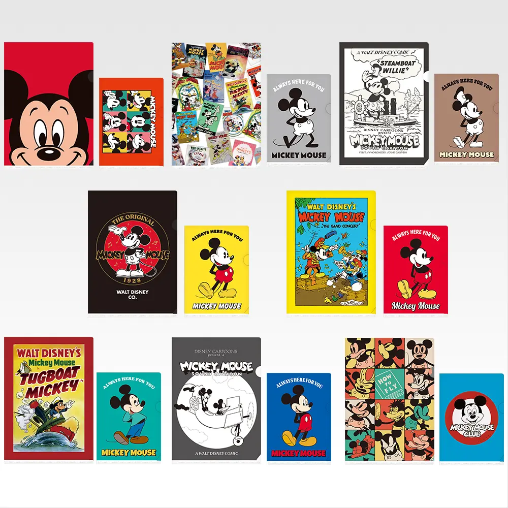 G賞 〈Mickey〉 Memorial クリアファイルセット