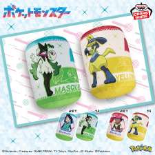 寶可夢 圓柱型抱枕～莉可＆魔幻假面喵・洛伊＆黃色路卡利歐～