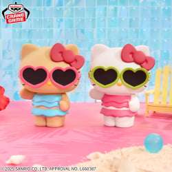 【箱裝版】三麗鷗家族 大型SOFVIMATES～Hello Kitty 夏日造型～