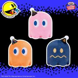 PAC-MAN 45週年紀念款鬼怪派對吊飾絨毛玩偶