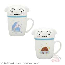 蠟筆小新 小白有蓋馬克杯