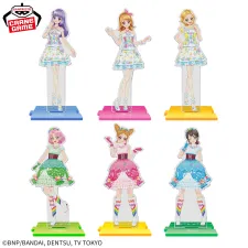 Aikatsu！附底座壓克力立牌～Luminous・Powa Powa Puririn～