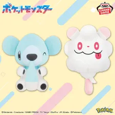 寶可夢毛茸茸配色毛絨玩偶 white～酷冷熊・綿綿泡芙～