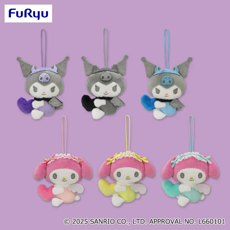 美樂蒂・酷洛米 小惡魔×天使造型吊飾