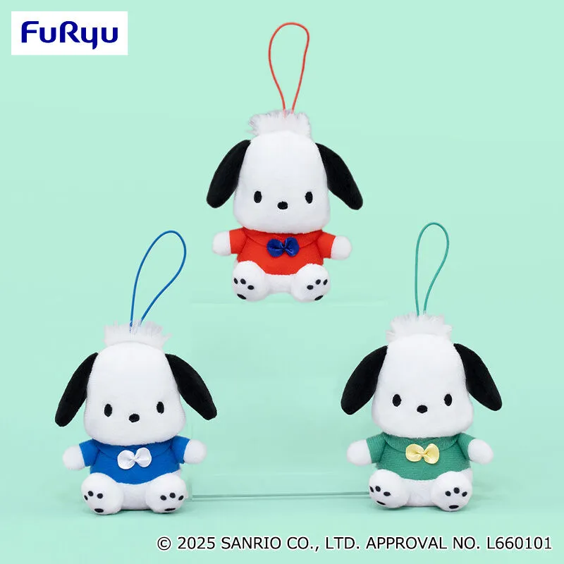 帕恰狗 蝴蝶結水手服娃娃吊飾