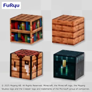 Minecraft～書櫃／橡木木材／工作台／終界箱～