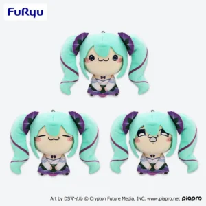 初音未來 造型絨毛玩偶-牽牛花款