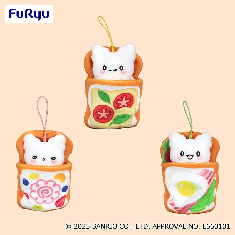 花丸幽靈 花丸！我是麵包店 吐司被窩吊飾