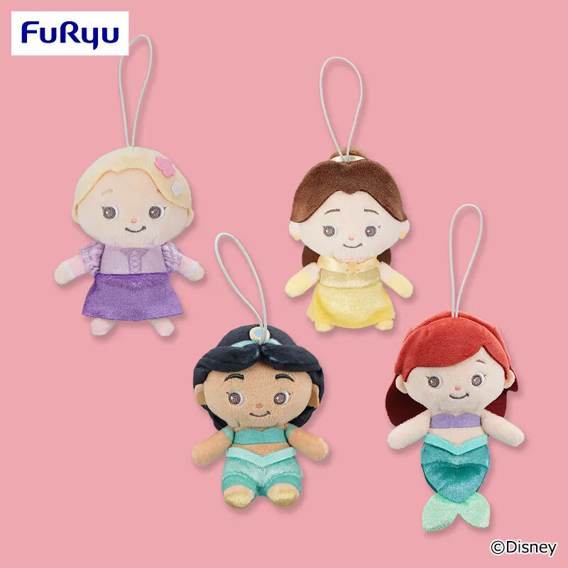 迪士尼公主 復古廁所 馬克杯吊飾