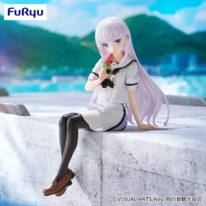 Summer Pockets 拉麵蓋造型公仔—鳴瀨白羽—