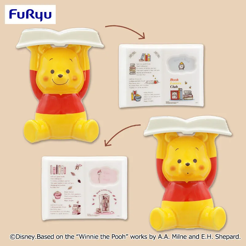 小熊維尼 BOOKS FukuFuku 維尼與書本小物收納架