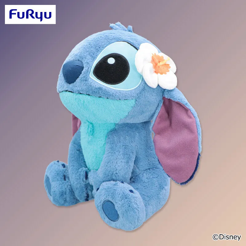 迪士尼 史迪奇 星空夕陽 V-BIG款玩偶