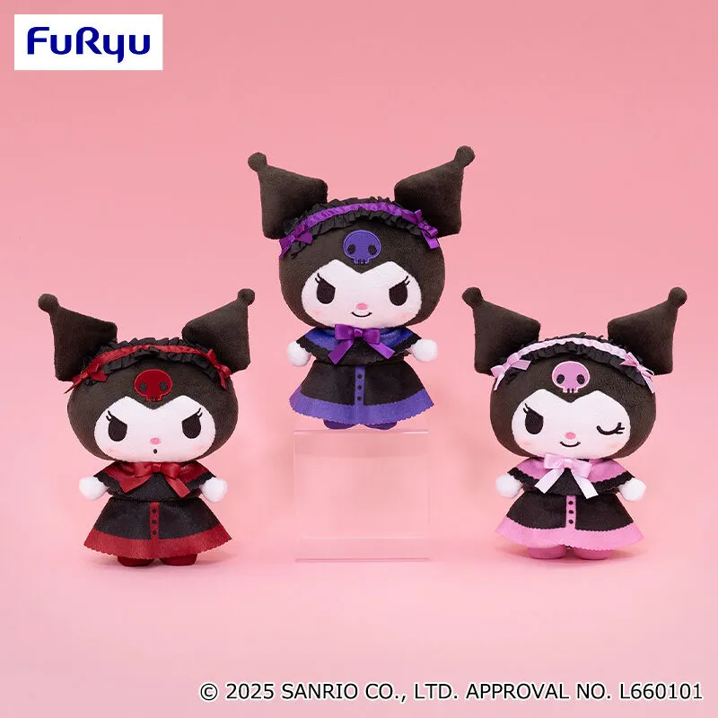 酷洛米 披風洋裝絨毛娃娃