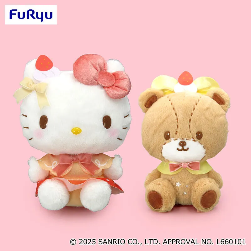 Hello Kitty 閃亮點心時光超大布偶