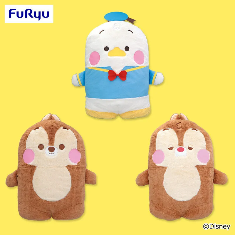 米奇＆好友 一起陳列吧 大尺寸！玩偶①