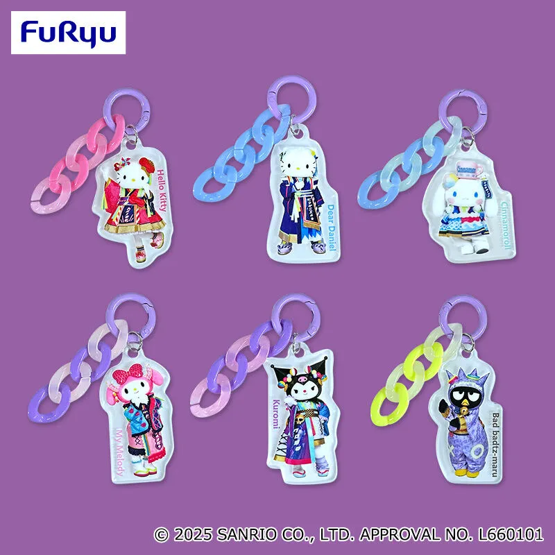 三麗鷗家族 MASHIMASHI 與遊樂園合作款 角色吊飾掛飾組