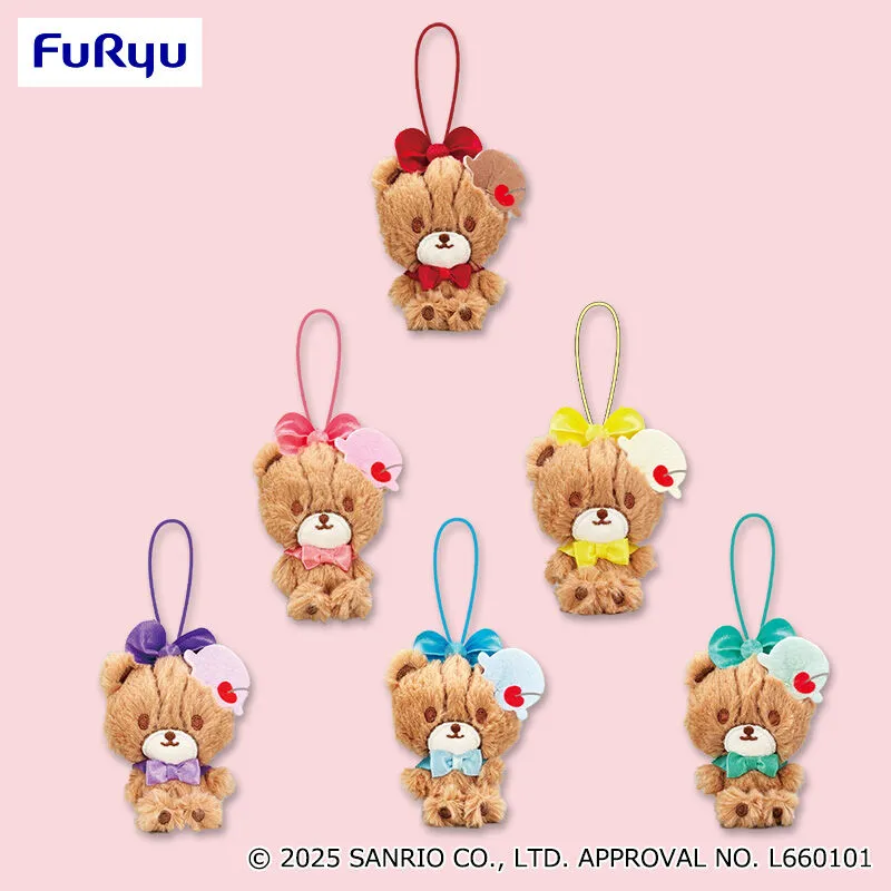 小熊泰迪 彩色冰淇淋吊飾