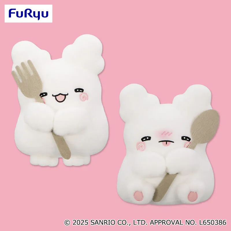 花丸幽靈 餐具 BIG 絨毛玩偶