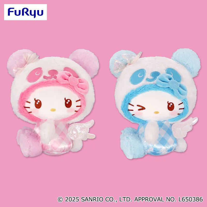 熊貓Hello Kitty 天使系列超大娃娃