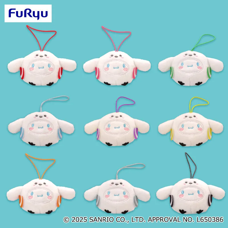 大耳狗 柔軟彩色長尾山雀吊飾