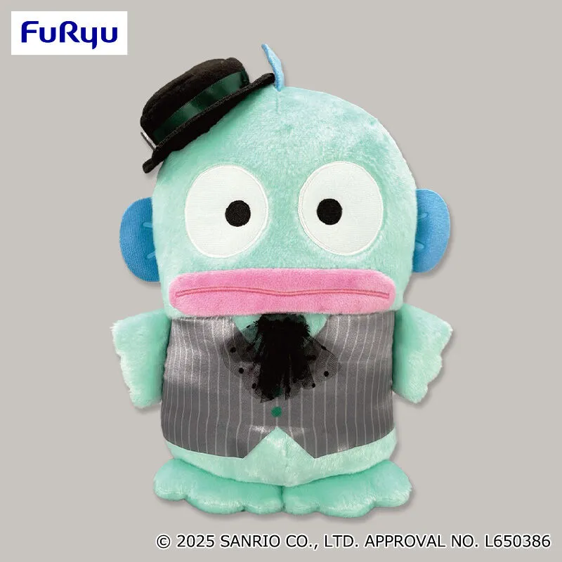 人魚漢頓 懷舊單色系大型玩偶