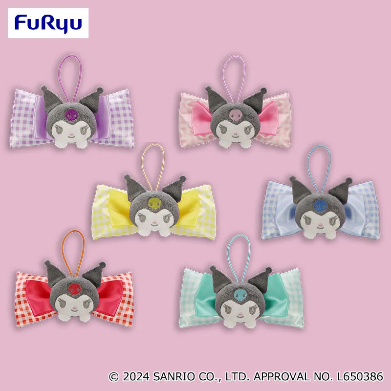 酷洛米 俏皮彩色蝴蝶結