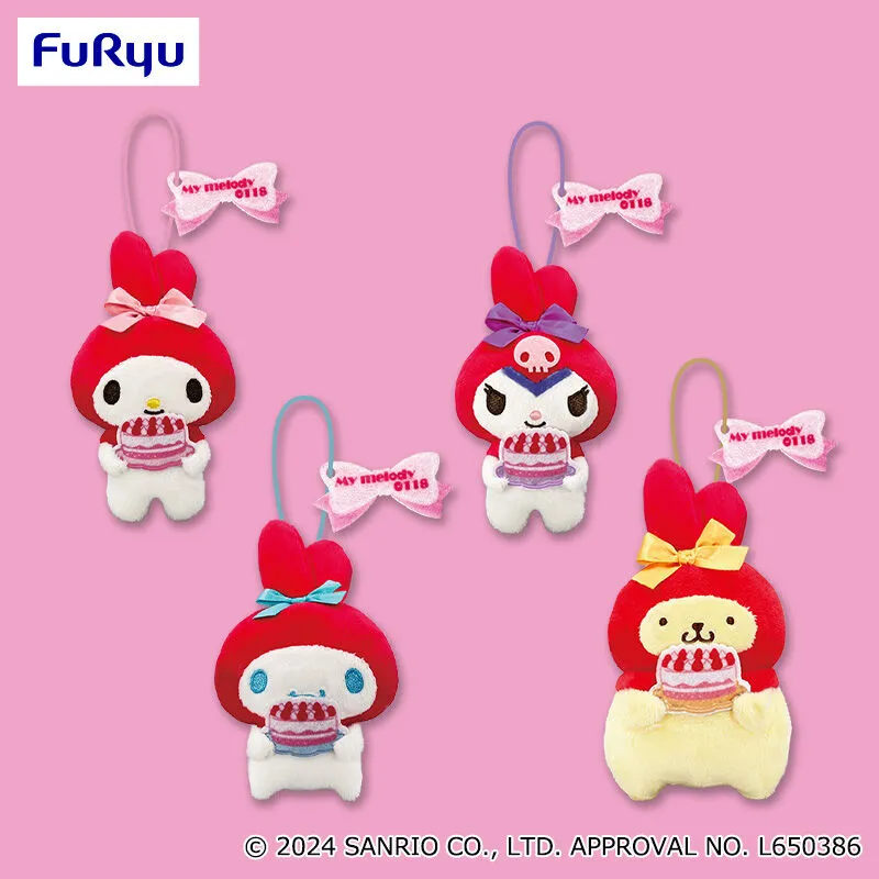 三麗鷗家族 慶祝美樂蒂！玩偶吊飾