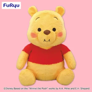 小熊維尼 FukuFuku 微笑臉頰超大號絨毛娃娃