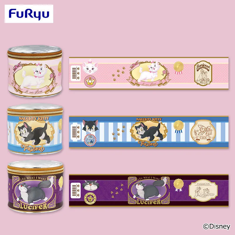 迪士尼角色 貓之日 貓咪罐頭收納包