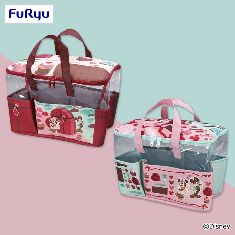 米奇＆米妮 紅寶石＆薄荷巧克力 大口袋籃子