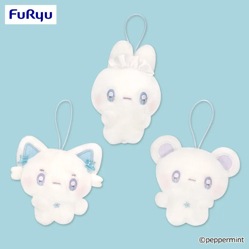 little fluffy friends 歪頭造型吊飾