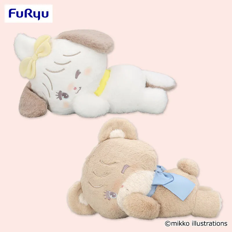 mikko characters 睡覺超大娃娃～舒芙蕾＆拿鐵～