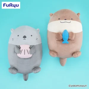萬用可愛動物 漂浮BIG絨毛玩偶（海獺與水獺）
