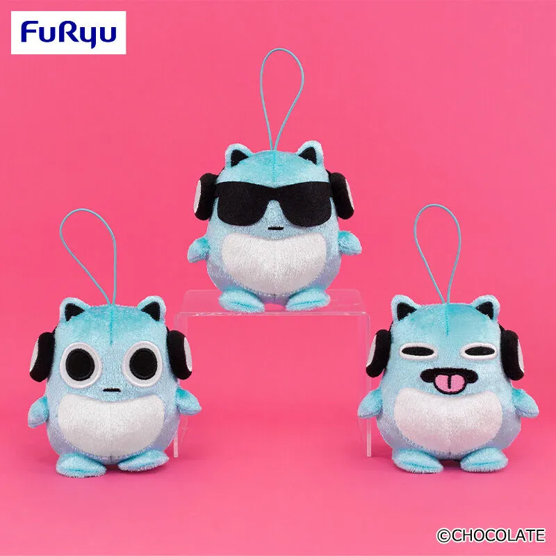 Blue Ham Ham 絨毛吊飾