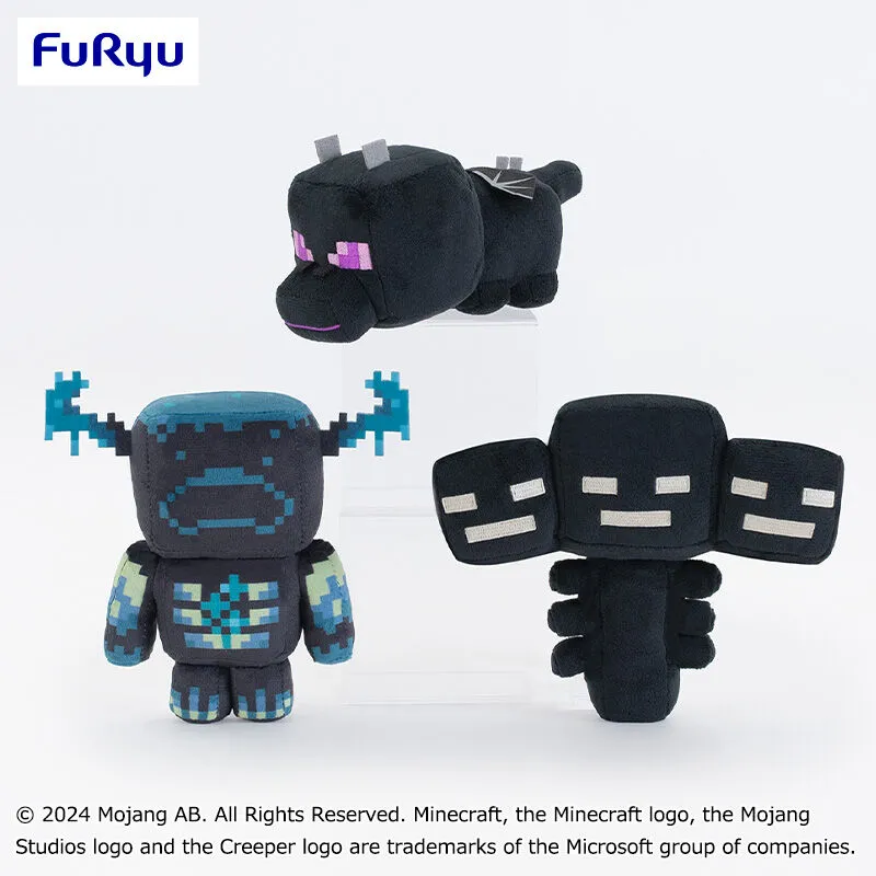 Minecraft 絨毛玩偶～沃登・終界龍・凋零怪～