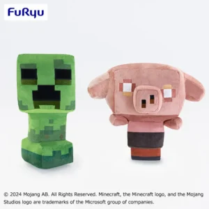 Minecraft 大型絨毛玩偶～苦力怕・野豬人～②