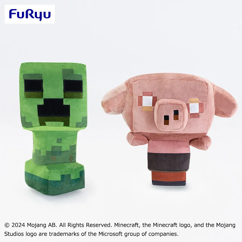 Minecraft 大型絨毛玩偶～苦力怕・野豬人～②