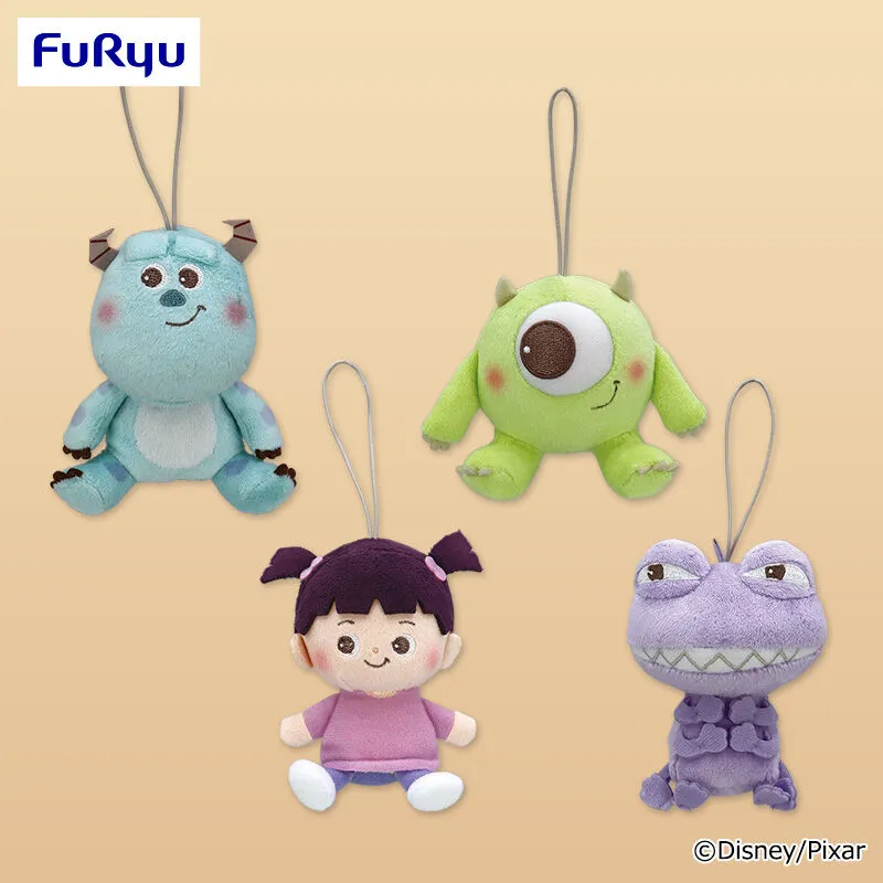 怪獸電力公司 復古造型 馬斯克吊飾