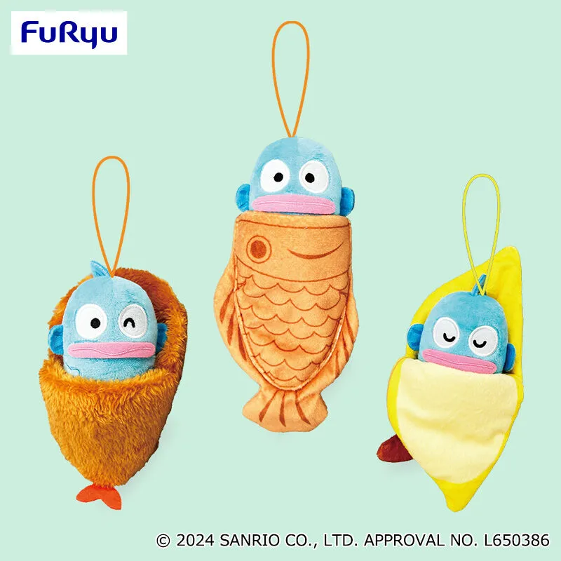 人魚漢頓 食物睡袋玩偶