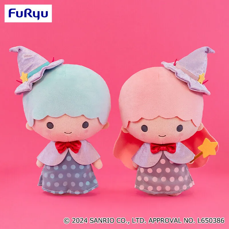 雙子星 小惡魔魔法使大型絨毛玩偶