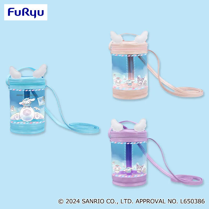 三麗鷗家族 各推推柔感機場風透明斜背包