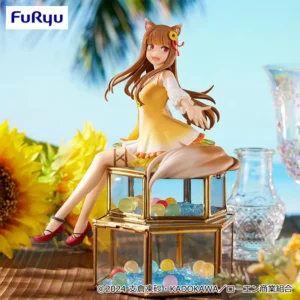 狼與辛香料 merchant meets the wise wolf 杯麵蓋公仔 狼霍蘿・向日葵洋裝Ver.