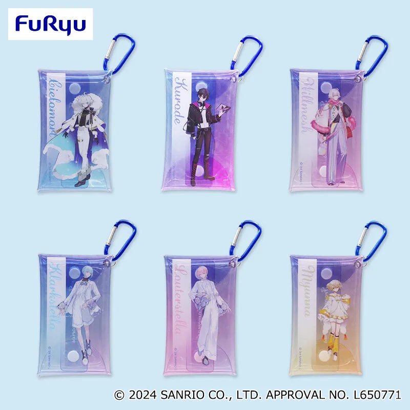 Fruagaria Memories 透明造型收納盒（附掛勾）～藍色花束～