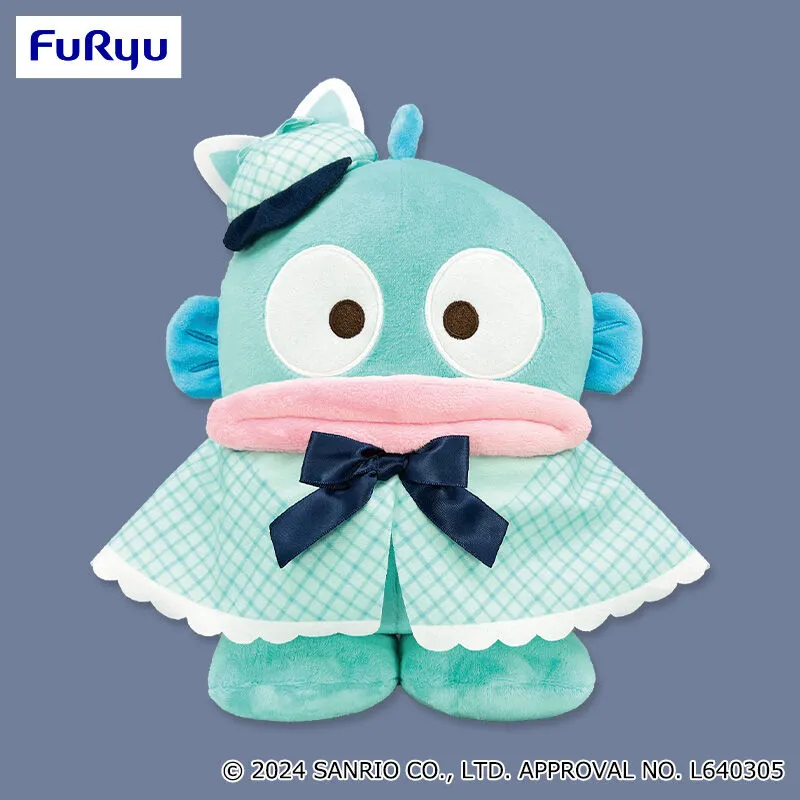 人魚漢頓 貓貓偵探特大號玩偶