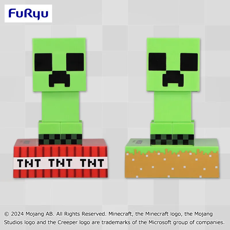 Minecraft 搖擺太陽能公仔～苦力怕～