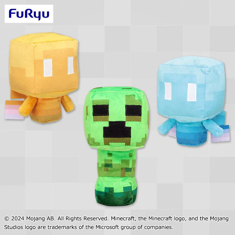 Minecraft 系列布偶～苦力怕・收集組合・建築組合～