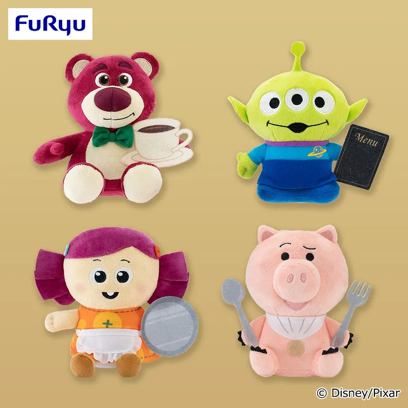 玩具總動員【FDT】懷舊復古咖啡廳 扮家家酒絨毛玩偶