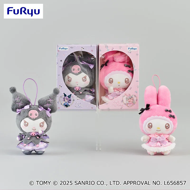 LiccA×美樂蒂 酷洛米 玩具箱造型吊飾