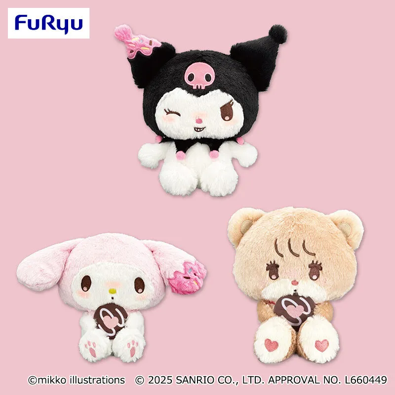 mikko×三麗鷗 characters 甜甜圈造型大抱枕 ②