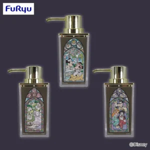 米奇&好朋友 彩繪玻璃風格萬聖夜 玻璃彩繪風洗手乳壓瓶